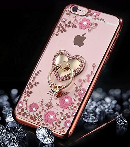 Coque For iPhone 7 Transparent Plating Phone Cover For