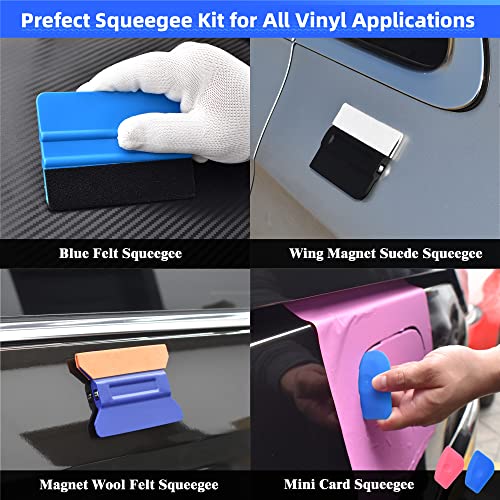 REEVAA Vinyl Wrap Tool Kit Car Wrap Kit Vinyl Wrap Tools Vinyl Wrap Kit