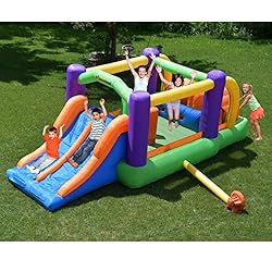 Bounceland Pro Racer Obstacle Bounce House with