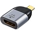 Herfair USB C to HDMI Adapter 4K, Type-C to HDMI Female Converter (Thunderbolt 3 Compatible) for MacBook Pro/Air, iPad Pro, Galaxy Phones, Huawei Mate60, More