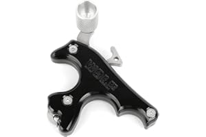 ZSHJGJR Archery Bow Release Aids 3 Fingers Compound Bow Thumb Release Trigger for Adult/Youth Compound Bow Hunting Shooting Accessories