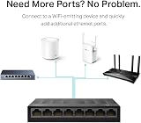 TP-Link LiteWave 8 Port Gigabit Switch LS1008G Desktop Plug and Play view 6
