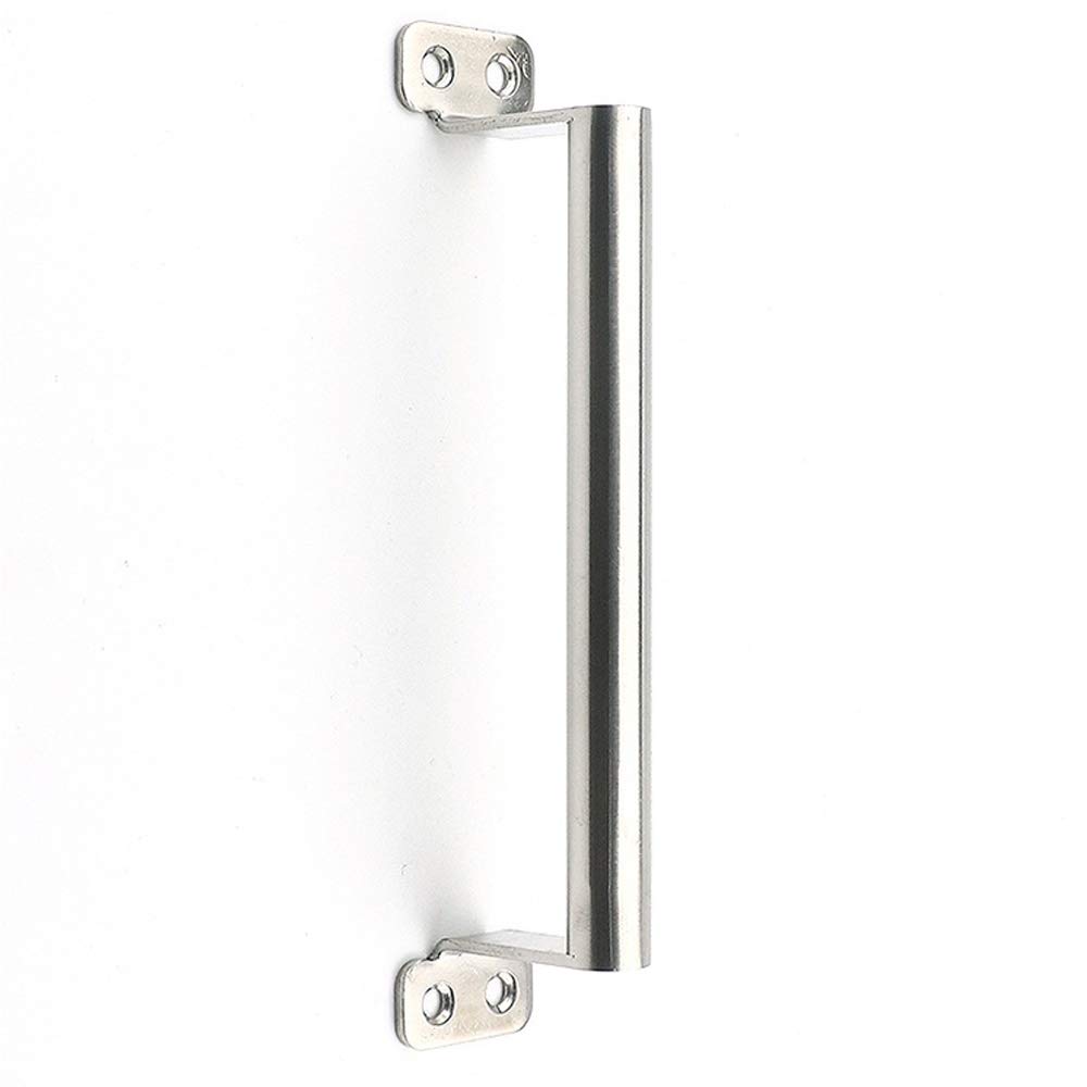 Stainless Steel Surface Mounted , Simple and Modern Anti-Theft , 155mm, Double , Sliding Door Handle