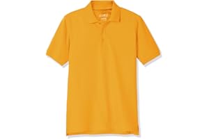 Educated Uniforms Boys 2T-20 Short Sleeve Pique Polo Uniform Shirt