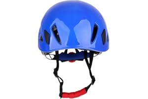 Tachiuwa Climbing Helmet - Adult Hiking Climbing Caving Work Helmet - White