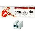 NOUVOS Counterpain Cream 120g with Free Tube Squeezer – Fast-Acting Muscle and Joint Relief for Strains, Sprains, and Bruises