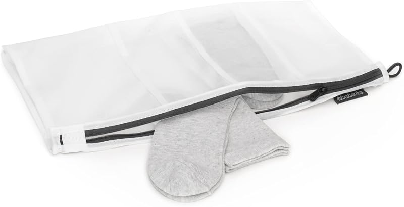 Brabantia Washing Bag Socks Protective Mesh Laundry Bag 4 Pairs White