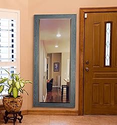 Renditions Gallery Full Length Mirror Gray Wood
