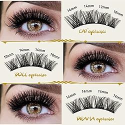 Lash Clusters D Curl 16mm DIY Lash Extensions 72