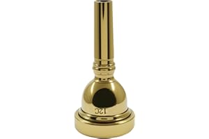 BokWin 12C Glod Trombone Mouthpiece - Professional Grade Instrument for Tenor Trombone with Enhanced Sound Quality, Ideal for Musicians