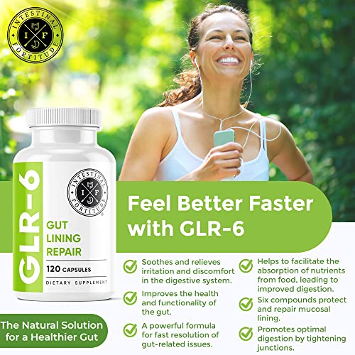 Intestinal Fortitude GLR6 Gut Health Supplement for Digestive Relief