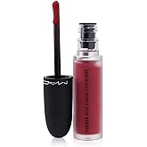 MAC Cosmetics Powder Kiss Liquid Lipcolour - 988 A Little Tamed (Mid-tone pink with yellow undertones) - 0.17 fl oz / 5 mL