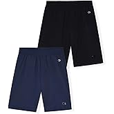 Champion Boys Shorts for Kids Athletic 2 Pack Lightweight Hybrid Short