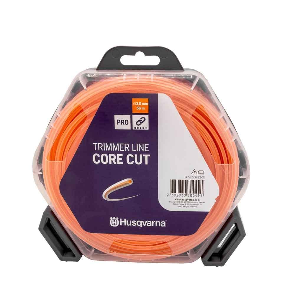 Husqvarna 597669231 Trimmer Line 3 mm / 56 m Orange/Translucent