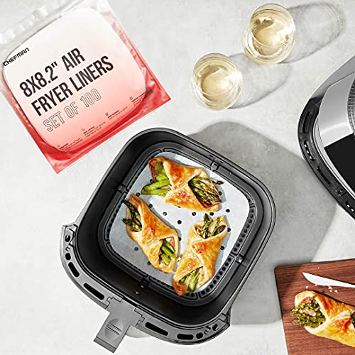 Chefman Disposable Air Fryer Liners, HeatResistant Parchment Paper For