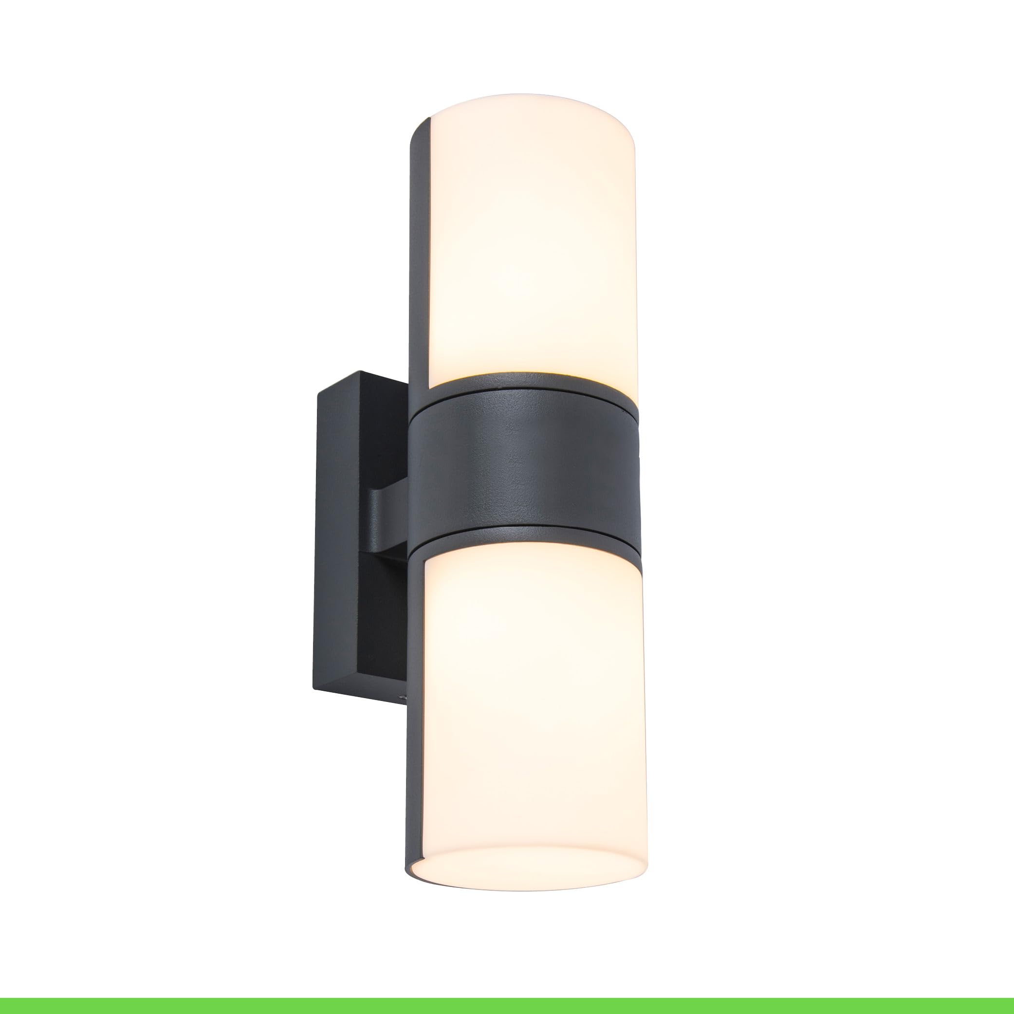 LUTEC CYRA LED Outdoor Wall Light Aluminium in Anthracite 350° Rotatable Light Heads Versatile Wall Light 1000 lm 3000 Kelvin 16.5 Watt