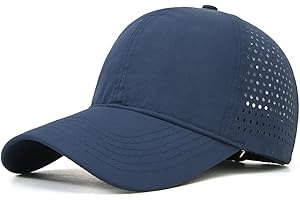 FASHIXD Oversize XXL Baseball Caps,Quick Dry Mesh Sports Hat for Big Heads 22"-25"，Waterproof Lightweight Running Sun Hat.