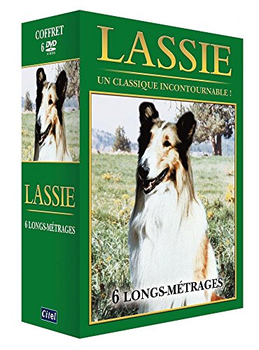 Lassie - 6 longs métrages : Lassie en mission commandée + Sur les traces du passé + Le Miracle + Divine Lassie + La Longue marche de Lassie + La Nouvelle vie - Pack