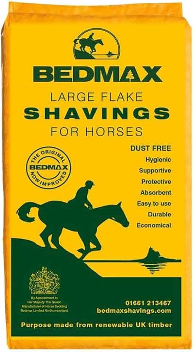 Bedmax Shavings Bedmax Horse Bedding Bale 20kg Dust Free natural
