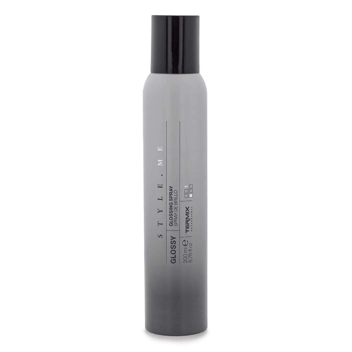 Termix StyleMe Gloss Finish Glossy Spray Make Your Hair Shine Like Never Before Enriched with Quinoa and Orchid Long-lasting Light Effect Without Weighing It Down Size 200 ml