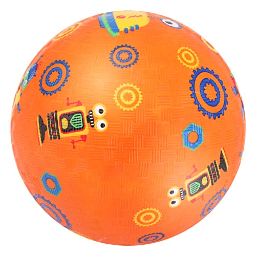 ZOOJOY Cartoon Playground Balls Toddlers,5" Rubber Kickballs,Outdoor