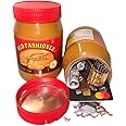 Peanut Butter Diversion Safe Peanut Butter Jar Diversion Safe Peanut Butter Can Safe Ours prevent's moisture! BEWARE OF OTHER SELLERS USING OUR LABEL! Large enough to hold Credit/Gift Cards, or ???
