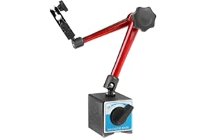 GOTOTOP 350mm Adjustable Universal Magnetic Base Holder Stand for Dial Test Gauge Indicator