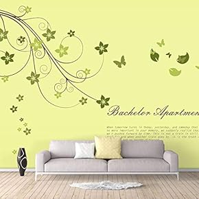 Wall Murals for Bedroom Beautiful Creative Abstract Removable Wallpaper Peel and Stick Wall Stickers - 66x96 inches