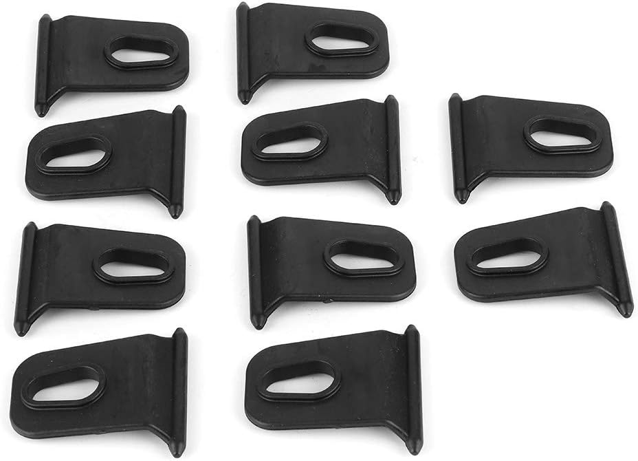10pcs Awning Hooks for RV Campers - Easy to Install Clothes Hanger Organizer with Durable ABS Clips, popular, normal - Image 4