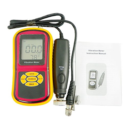 RZ Split type LCD Digital Vibration Meter Gauge Measure Velocity