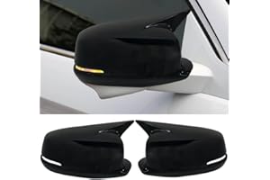 XITER 2PCS ABS Plastic ox Horn Side Rearview Mirror Cover Trim for Honda Accord 9th 2013 2014 2015 2016 2017 Accessories（for 