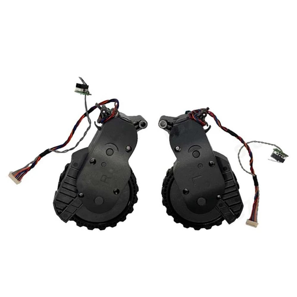 Photo 1 of YUYUEMI Left Right Wheel for Roborock S5 Max/S6 Pure/S6 MaxV/E4/S4Max/S7/E5/G10/S7 Pro Vacuum Cleaner Wheel Module Spare Parts Vacuum Cleaner Wheel Motor Assembly