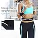 MoKo Sports Running Belt, Outdoor Dual Pouch Sweatproof Reflective Waist Pack, Fitness Workout Belt Fanny Pack Compatible with iPhone X, 8/7/6S Plus, Galaxy S9/S8 Plus, S7 Edge, Note 9/8, - Black