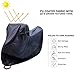 Ohuhu Motorcycle Cover, Waterproof DTY & 300D Oxford, Anti-theft 4 Lock-holes Design, 2 Air Vents, Durable & Tear Proof