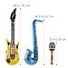 NUOLUX 12pccs Inflatable Toy Inflatable Guitar Saxophone Microphone for Party Bags (Random Color)