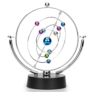ScienceGeek Kinetic Art Asteroid – Electronic Perpetual Motion Desk Toy Home Decoration