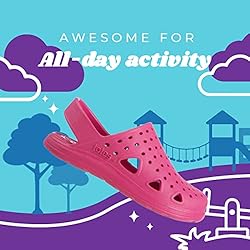 totes Everywear Splash and Play Clog, Azalea-Vented
