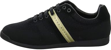 boss maze knit trainers