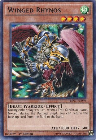 Yu-Gi-Oh! - Winged Rhynos (BP03-EN030) - Battle Pack 3: Monster League - 1st Edition - Rare
