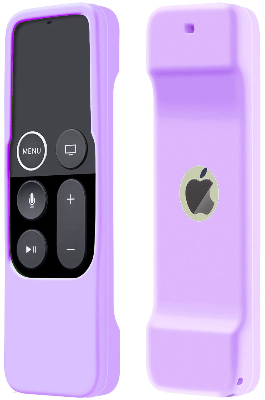 Photo 1 of Case Compatible with Apple TV 4K/ 4th Gen Remote Light Weight Anti-Slip Shock Proof Silicone Cover for Controller for Apple TV Siri Remote