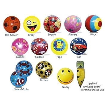 Publilancio Srl 12 Pièces Balle Ballon De Plage Gonflable