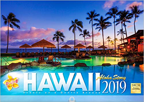 ハワイ 19年 カレンダー 壁掛け Sd 3 使用サイズ 594x4mm 風景