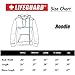 LIFEGUARD Officially Licensed Ladies California Hoodie Sweatshirt Apparel for Women, Teens and Girls