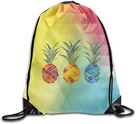 Pineapple Beam Mouth Backpack Drawstring Backpack Fenjaak Customize Practical