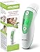 AMAZROCK Digital Infrared Thermometer Dual Mode (Forehead & Ear) - FDA Approved | 1-SEC Instant Read for Baby, Infant, Toddler and Adults | Automatic Fever Warning