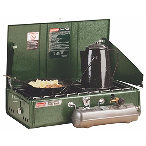 Coleman 2 Burner Dual Fuel Compact Liquid Fuel Stove - Thumbnail 3