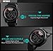 Men's Digital 50M Waterproof Electronic Unique Round Outdoor Sport Watch Sillicone Band Heavy Duty Army Military 24H Time LED Back Light 164FT Water Resistant Calendar Month Date Day - Black & Red