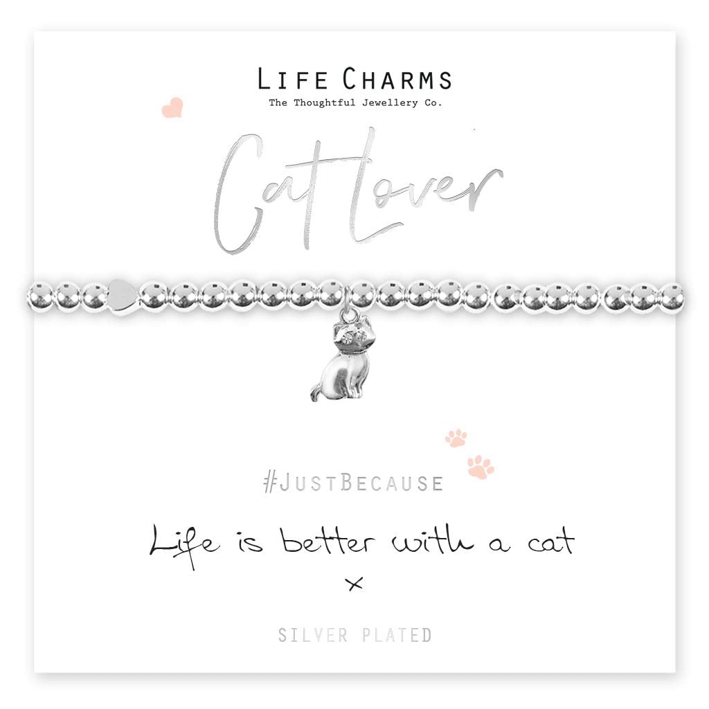Life Charms Better with A Cat Bracelet