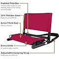 Bleacher Seat Wide, Stadium Chair Wide, Extra Wide Stadium Seat, Football Stadium Seat, Wide Stadium Chair, Stadium Seat Extra Wide, Extra Wide Stadium Chair, Stadium Seat Folding - Life Story