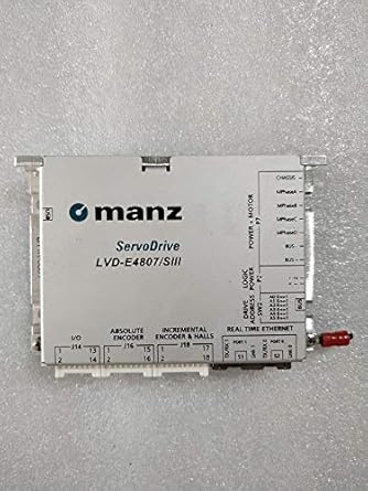 Amazon Com Manz Servodrive Lvd E4807 Siii Servo Drive Industrial Scientific